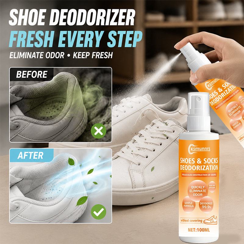 Foot Odor Spray, Deodorizing C - đánh giá và giá Sneaker Care Spray