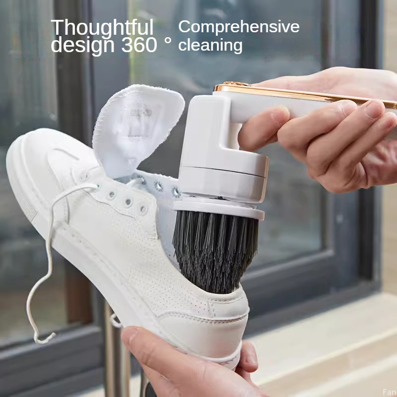 Electric Cleaning Brush Handhe - đánh giá và giá Shoe Cleaning Brush