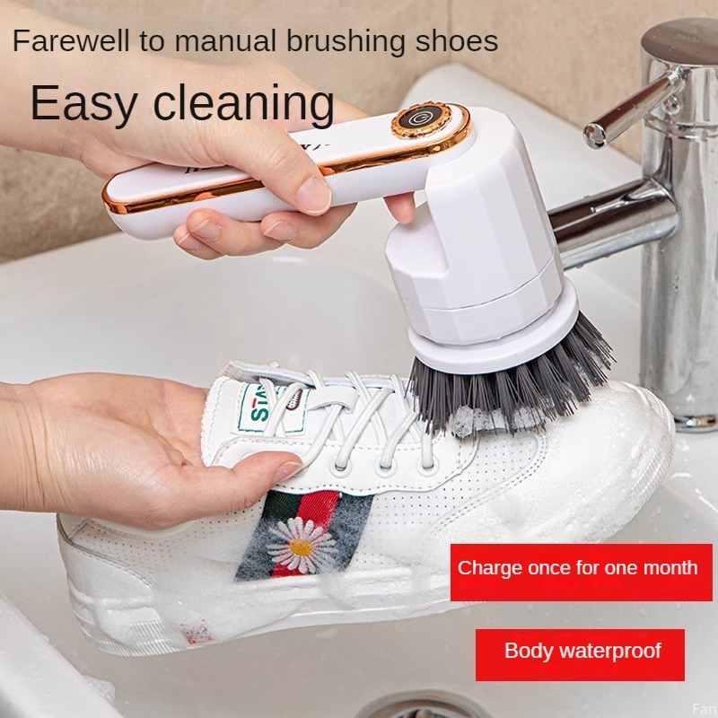 Electric Cleaning Brush Handhe - đánh giá và giá Shoe Cleaning Brush